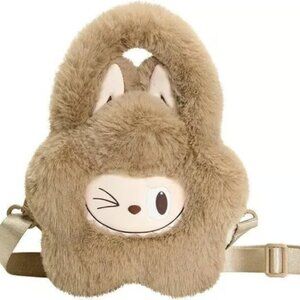 AUTHENTIC LABUBU THE MONSTERS Classic Series Plush Flower Bag (Brown) NEW & RARE